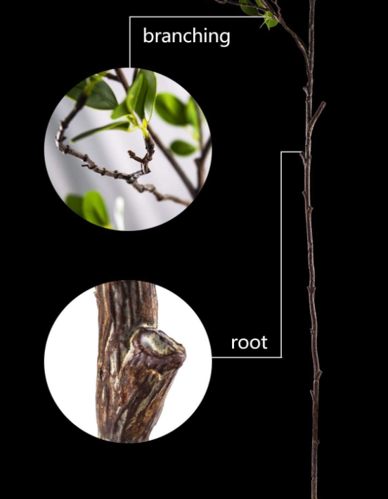 🌿 Artificial Leaf Branches - Real Touch Greenery Stems for DIY Arrangements, Centerpieces & Home Decor (en inglés)